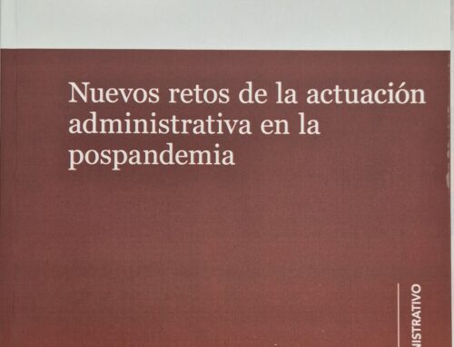 Libro: “Nuevos retos de la actuación administrativa en la pospandemia”